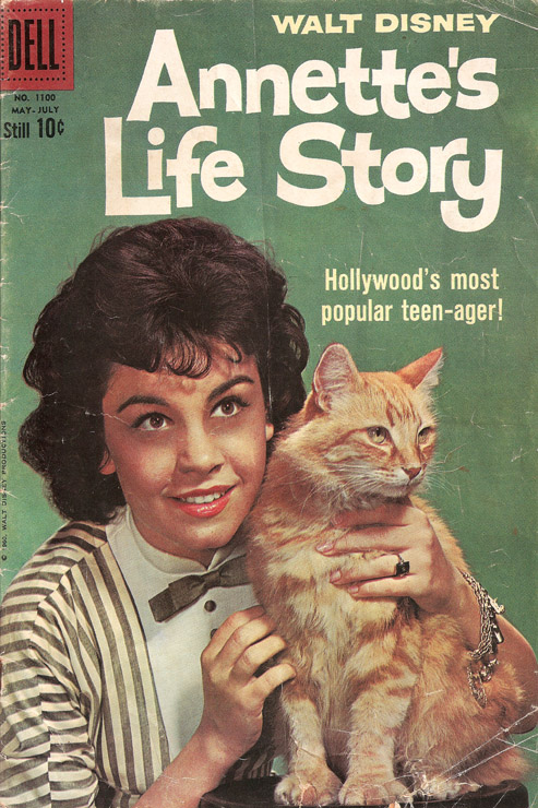 1960 Annette Comic cover