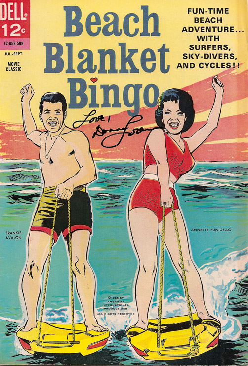 1965 Beach Blanket Bingo Comic cover