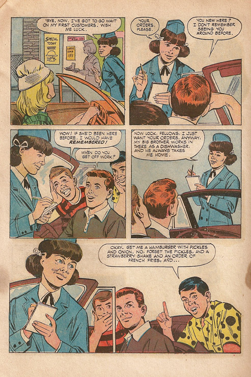 1966 Gidget Comic no.1 page 16