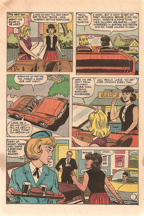 1966 Gidget Comic no.1 page 20