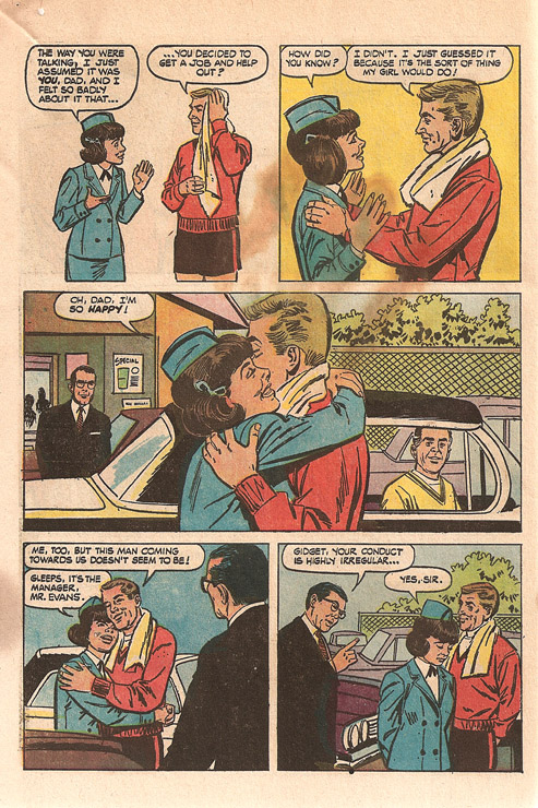 1966 Gidget Comic no.1 page 28