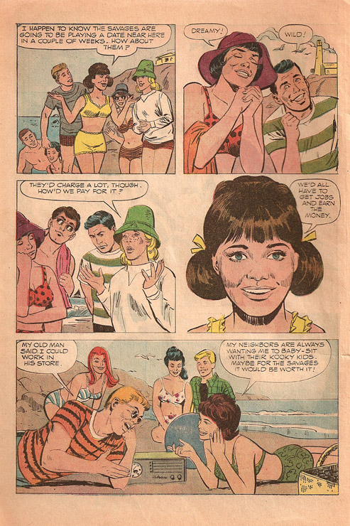 1966 Gidget Comic no.2 page 2