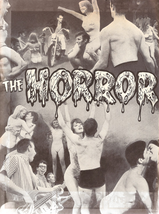 1964 Horror of Party Beach Comic inside cover