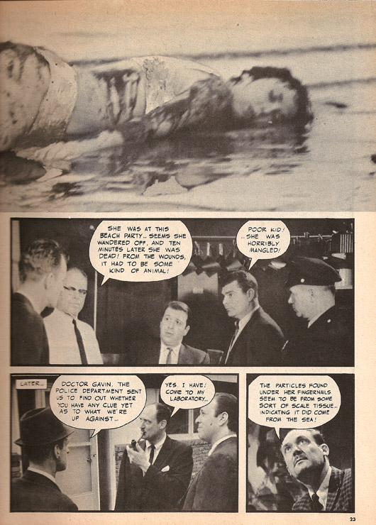 1964 Horror of Party Beach Comic page 21