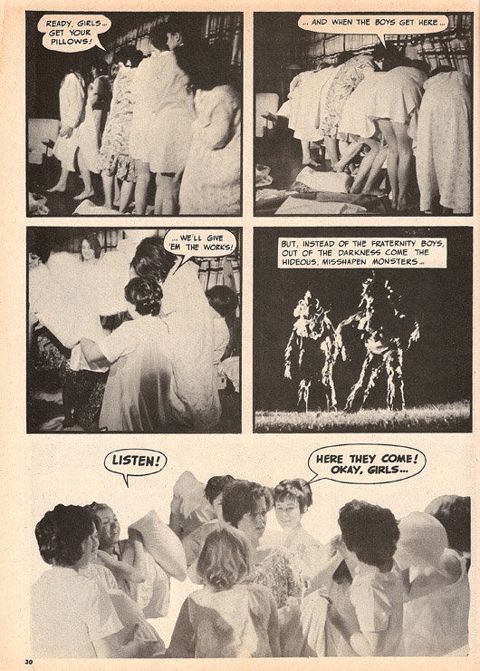 1964 Horror of Party Beach Comic page 28