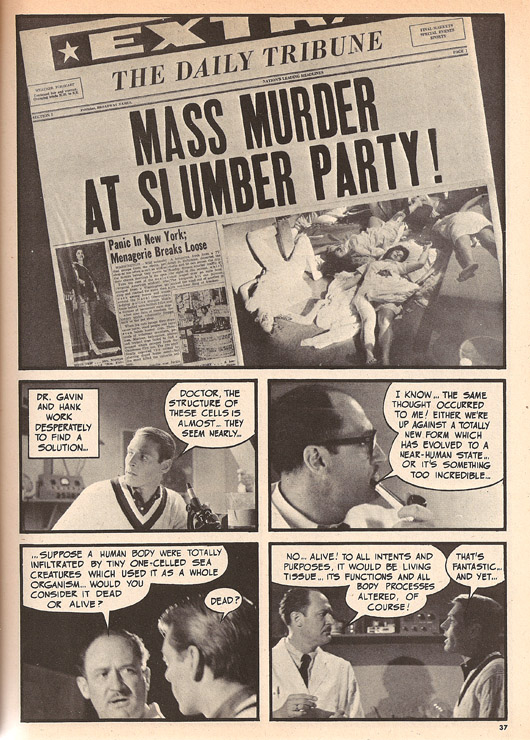 1964 Horror of Party Beach Comic page 35