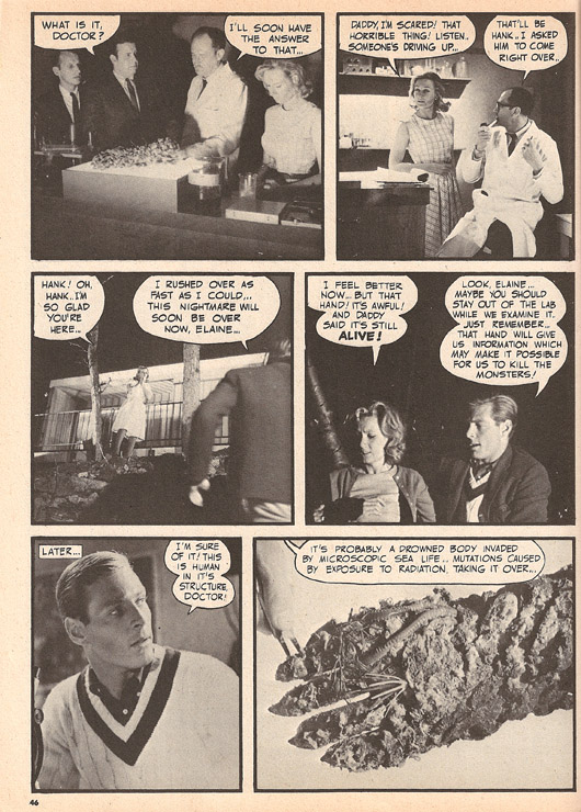 1964 Horror of Party Beach Comic page 44