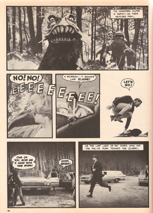 1964 Horror of Party Beach Comic page 54