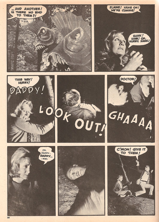 1964 Horror of Party Beach Comic page 56