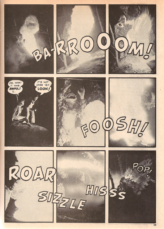1964 Horror of Party Beach Comic page 57