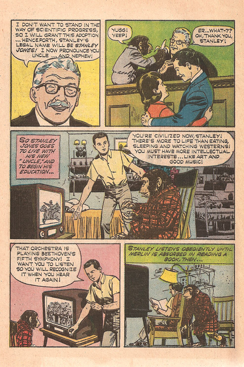 1965 Monkey's Uncle Comic page 2