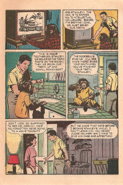 1965 Monkey's Uncle Comic page 3