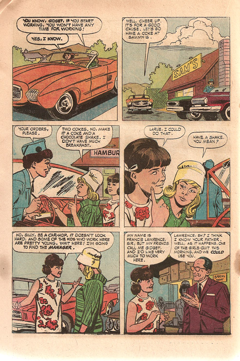 1966 Gidget Comic no.1 page 14