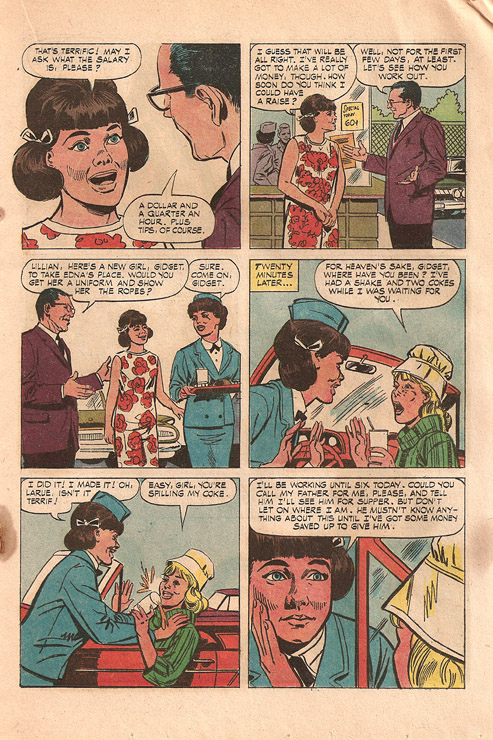 1966 Gidget Comic no.1 page 15