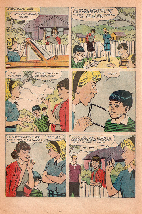 1966 Gidget Comic no.2 page 16