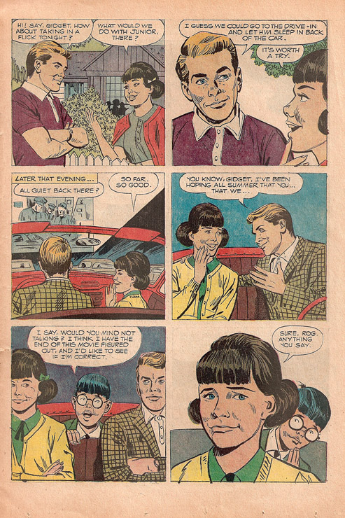 1966 Gidget Comic no.2 page 17