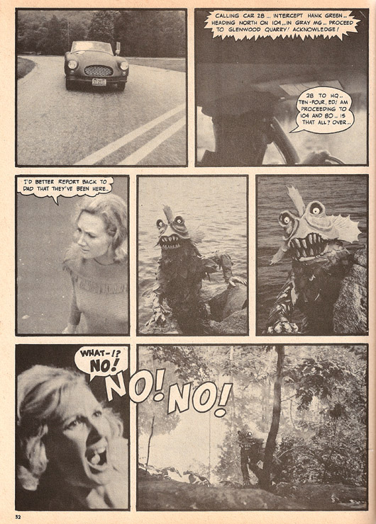 1964 Horror of Party Beach Comic page 50